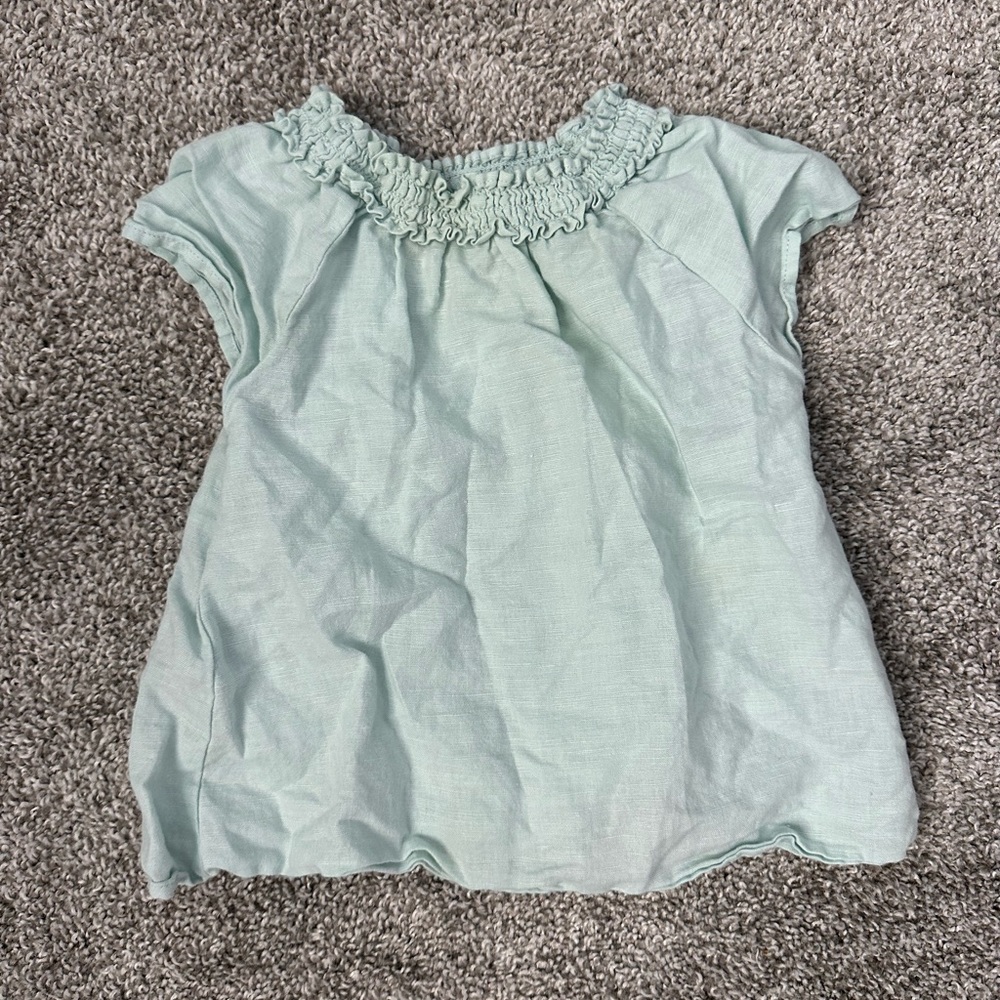 Zara Green Baby Dress